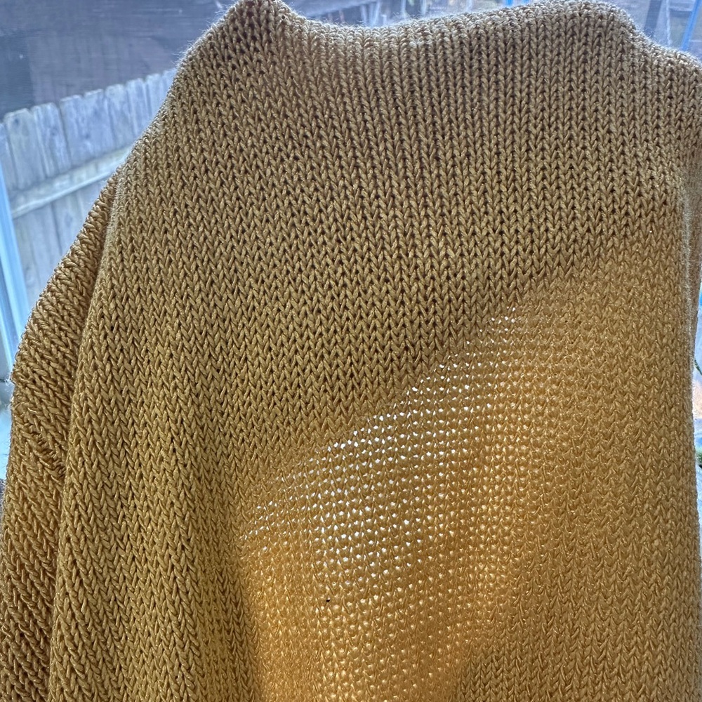 Meshki Anna Flare Sleeve Knit  Dress Yellow - Picture 16 of 16